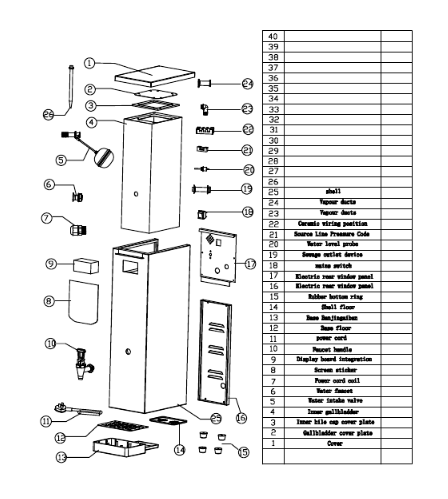 картинка Деталировка для CWB-35 от магазина Одежда+