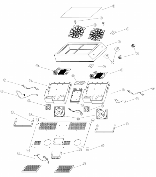 картинка Деталировка для 105737 BT_700A8 от магазина Одежда+
