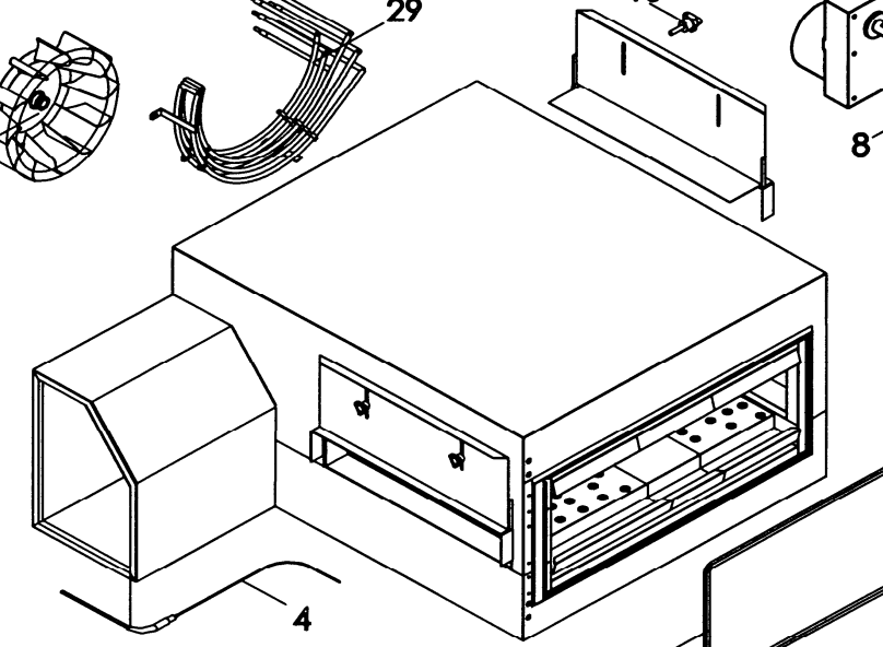 картинка Деталировка для Moretti Forni Печь конвейерная T64E от магазина Одежда+