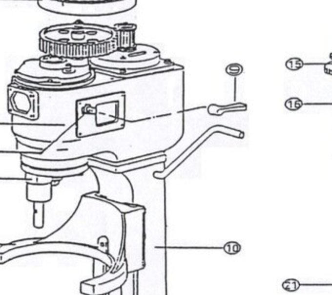 картинка Деталировка Sinmag SM-401 SM401 от магазина Одежда+