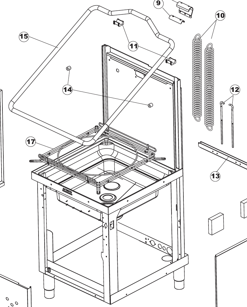 картинка Деталировка посудомоечных машинок Amika 80х от магазина Одежда+