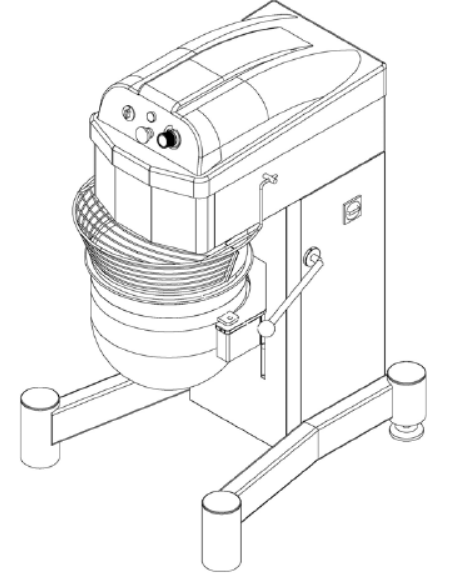 картинка Деталировка ПЛАНЕТАРНЫЙ ТЕСТОМЕСИТЕЛЬ  PM 40-V от магазина Одежда+
