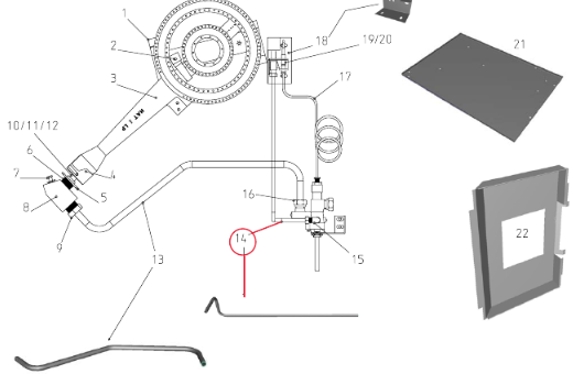 картинка Деталировка для Pages from G1006X_Multi-Jet-to-Banjo-Burner-Conversion от магазина Одежда+