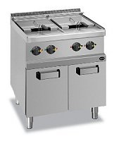 картинка Фритюрница электрическая ЭФК-40/2Н, 2 ванны по 9,9 л, 2 корзины 320х95х130 мм, 700 серия, 400x750x475 мм,  +20…+190 С, 5 кВт, 400 В, настольная, вся нерж. от магазина Одежда+