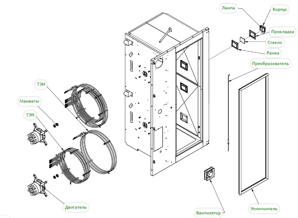 картинка Деталировка для Абат ПКА20-11ПМ2-5 от магазина Одежда+