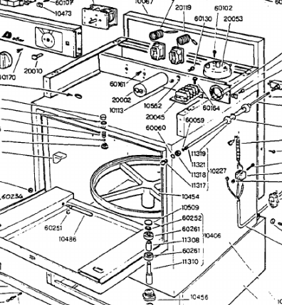 картинка Деталировка для посудомоечной машины Adler B203 от магазина Одежда+