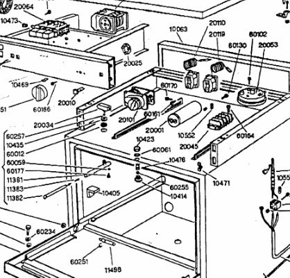 картинка Деталировка для посудомоечной машины Adler CF101 от магазина Одежда+