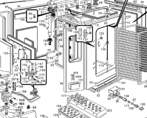 картинка Деталировка для пароконвектомата газ. Angelo-Po FCV401DM-CSA от магазина Одежда+