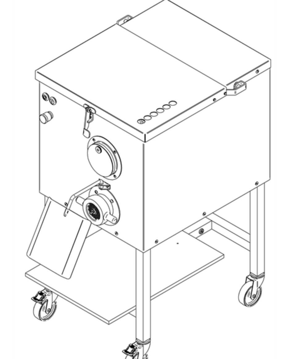 картинка Деталировка мясорубки LM-22A; LM-82A от магазина Одежда+