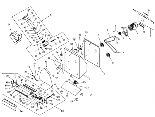 картинка Деталировка для Тестораскатка серии FI32N-42N от магазина Одежда+