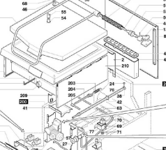 картинка Деталировка для сковороды опрокидывающайся Angelo-Po 2A1BR1GA от магазина Одежда+