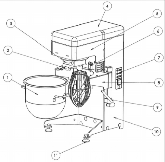 картинка Деталировка для ESPLOSO CHEF 7.5 = CHEF 7.5 INOX (sn 2044822) от магазина Одежда+