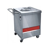 картинка Прилавок ПТЭ-70КМ-80 для подогрева тарелок (80 тарелок, 2х240, 630 мм, нерж.) кашир от магазина Одежда+