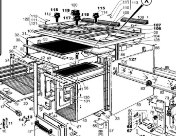 картинка Деталировка для плиты с панелью накаливания Angelo-Po 72VAS от магазина Одежда+