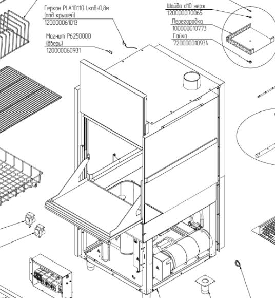 картинка Деталировка Абат (Abat) МПК-65 от магазина Одежда+