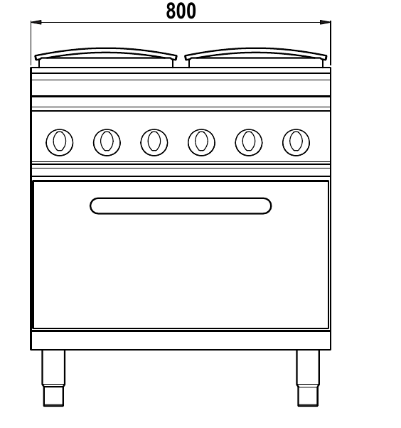 картинка Деталировка печи Tecnoinox PP8E9 - PP8FE9 - PPF8E9 от магазина Одежда+
