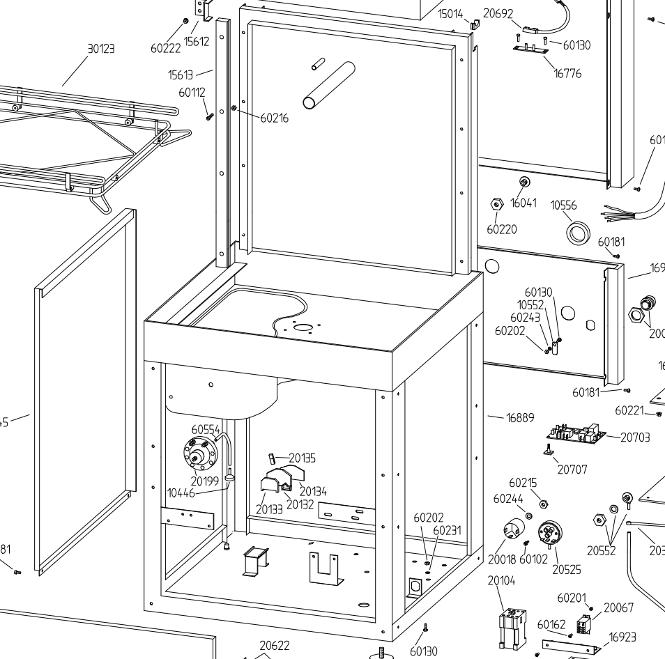 картинка Деталировка для Adler ECO 1000 от магазина Одежда+