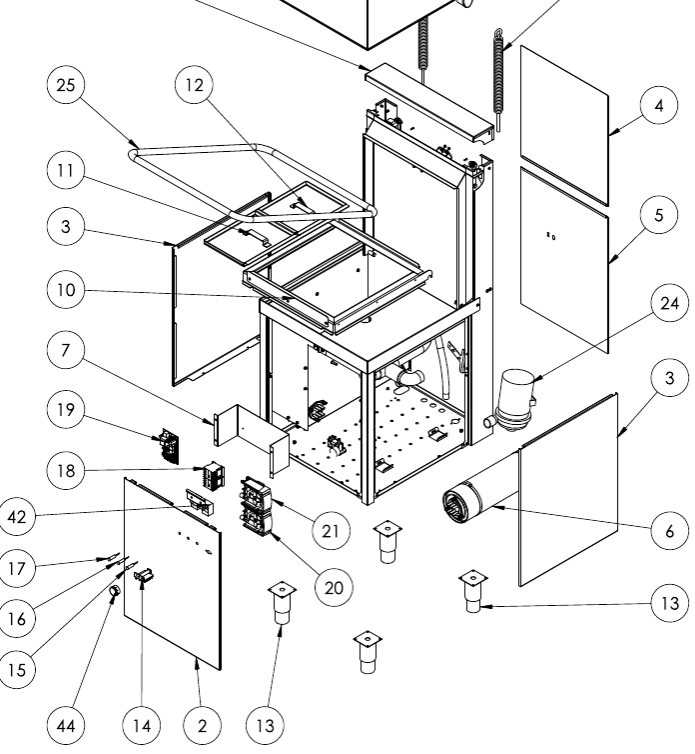 картинка Деталировка для H50 (3) от магазина Одежда+
