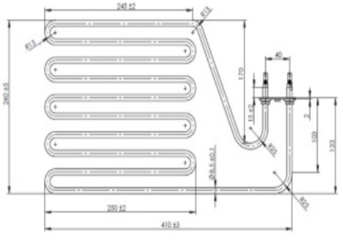 картинка ТЭН для Печей, Харвиа  2020 от магазина Одежда+