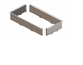 картинка ИЗОЛИРУЮЩАЯ ОБОЛОЧКА ПОПЕРЕЧИНА ПЛИТЫ С ВЕРХНЕЙ ЧАСТЬЮ КРЮК INSULATING CONTAINMENT PLATE CROSS PIECE WITH TOP HOOK PRR 33/1 TRAV-0208 от магазина Одежда+