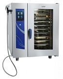 картинка Пароконвектомат ПКА 10-1/1ПП2 (парогенератор, 10хGN-1/1, 120 установленных + память на 360 доп. программ приготовления, 10хGN-1/1, автоматическая мойка, вся нерж, без г/емкостей, 3х-канальный щуп, ЖК экран, сенсорное управление, USB-порт) от магазина Одежда+