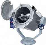 картинка Котел пищеварочный электрический КПЭМ-60-ОМР, 60 л, миксер 0-120 об/мин (плавная регулировка, нижний привод, реверс), +100°С, пар. рубашка, руч.опрокидывание, цельнотянутый от магазина Одежда+