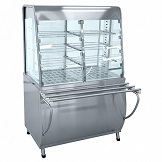 картинка Прилавок-витрина тепловой ПВТ-70Т (закрытая витрина, 1120 мм) кашир. от магазина Одежда+