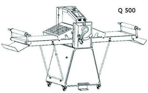 картинка Деталировка для RAM Dough Sheeter Q50B от магазина Одежда+