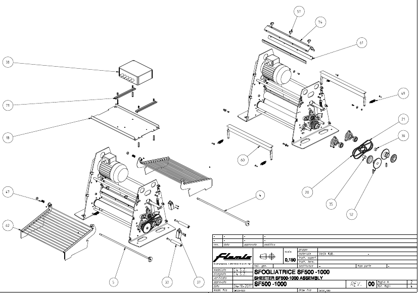 картинка Деталировка для SF500_1000 (1) от магазина Одежда+