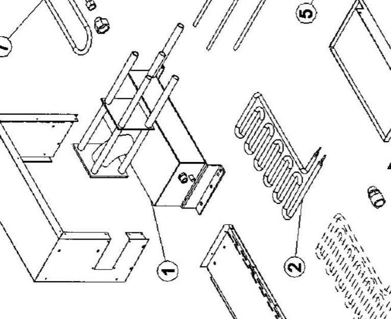картинка Деталировка  Moretti Forni P80V от магазина Одежда+