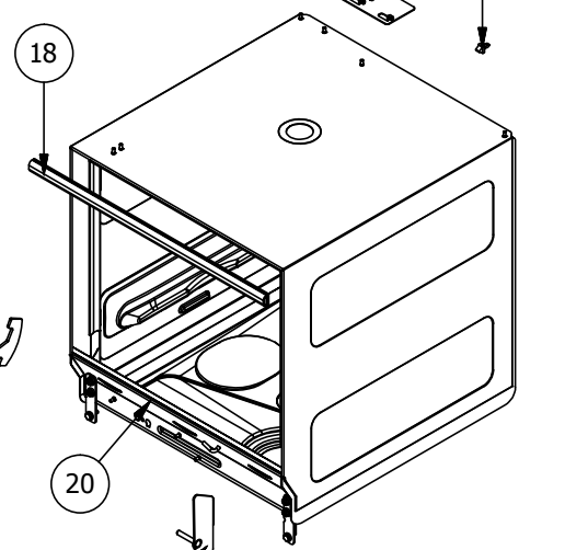 картинка Деталировка для Ricambi type 3660-3860 от магазина Одежда+