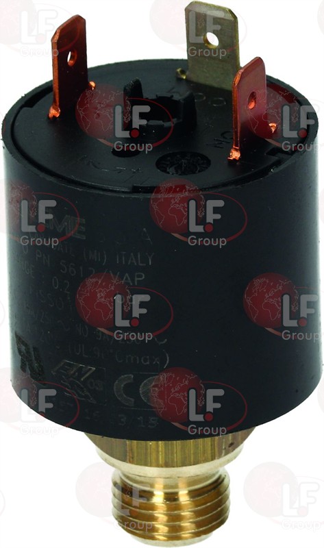 картинка Переключатель давления бойлера 1/4"M 3 BAR (пресостат бойлера) BIEFFE от магазина Одежда+