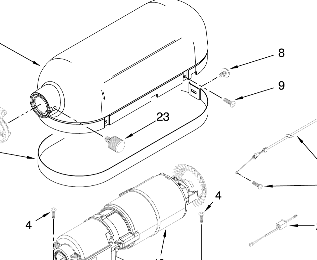 картинка Деталировка миксера Kitchen Aid 5KSM7591XE от магазина Одежда+