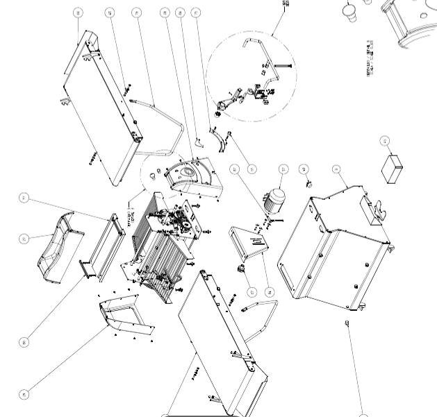 картинка Деталировка для Flamic SF600X1400 от магазина Одежда+