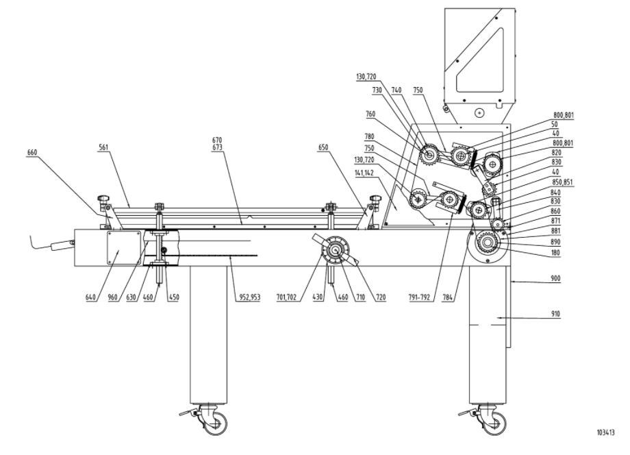 картинка Деталировка Glimek Moulder MO-671 от магазина Одежда+