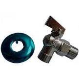 картинка Кран угловой шаровый 1/2"*1/2" TRm740 от магазина Одежда+