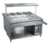 картинка Салат-бар ПВВ(Н)-140СМ-01 (8хGN-1/1, 1500 мм, вся нерж) от магазина Одежда+