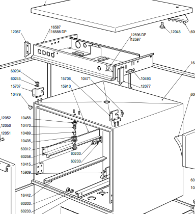 картинка Деталировка для посудомоечной машины Adler CF50ADP400 от магазина Одежда+