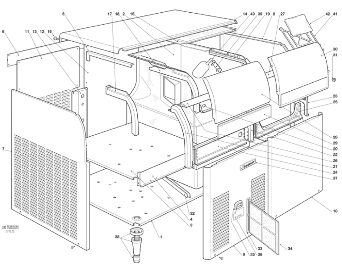 картинка Деталировка для Scotsman AC226 от магазина Одежда+