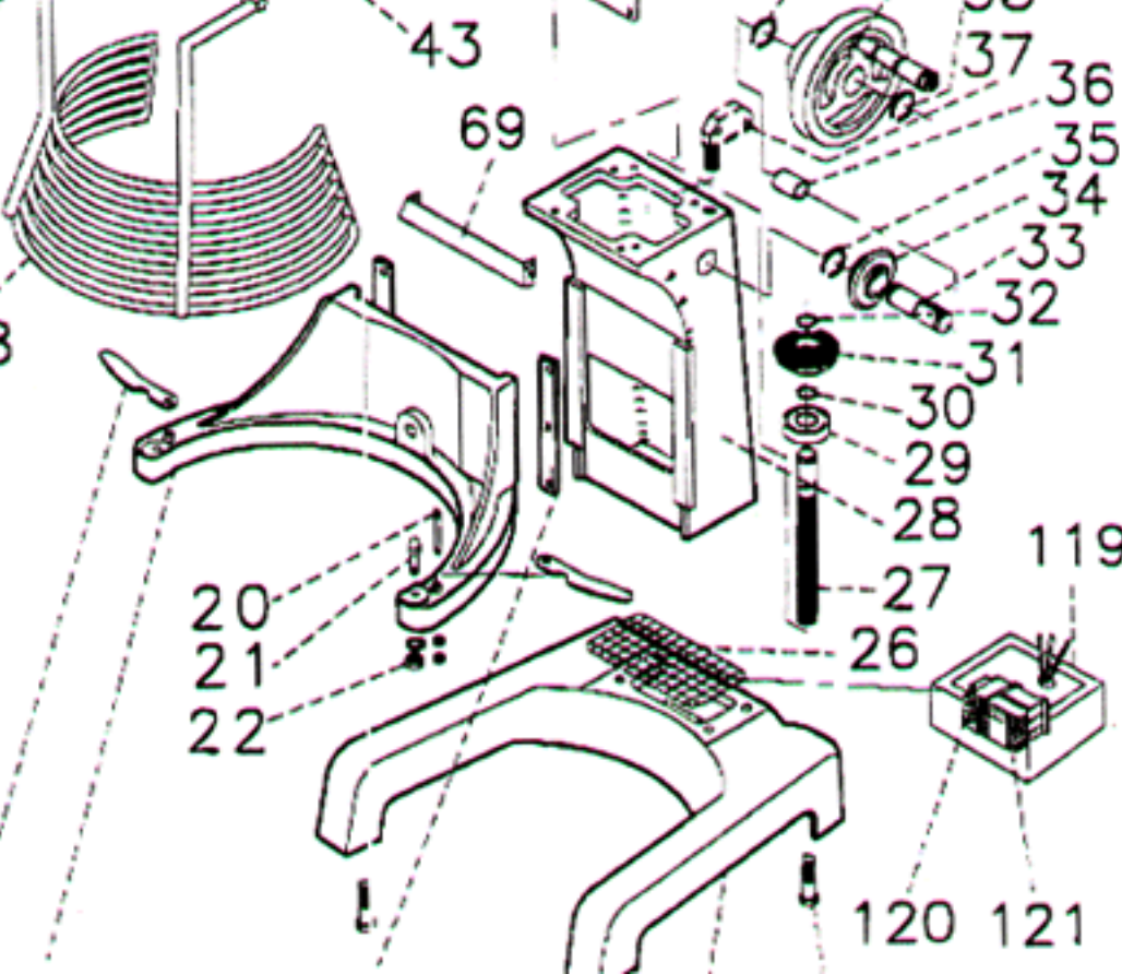 картинка Деталировка для Sinmag SM 402N от магазина Одежда+