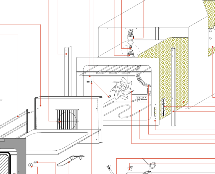 картинка Деталировка для Gierre GR200 GR210 от магазина Одежда+