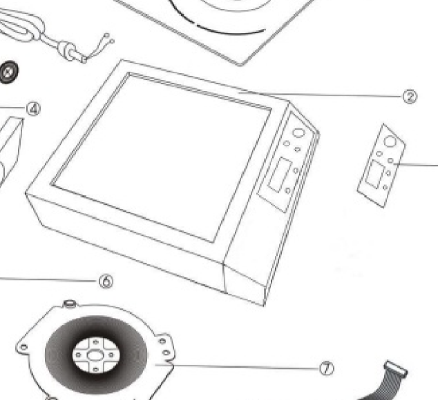 картинка Деталировка плиты Indakor  IN3500 от магазина Одежда+
