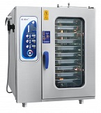 картинка Пароконвектомат ПКА 10-1/1ПМФ (морской, парогенератор, память на 110 программ приготовления, 10хGN-1/1, вся нерж, без г/емкостей, 3х-канальный щуп, регулировка влажности, 5 скоростей вращения вентилятора, фиксация двери, крепление к полу) от магазина Одежда+