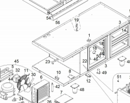 картинка Деталировка для стола охлаждающего Angelo-Po 3G6SA от магазина Одежда+