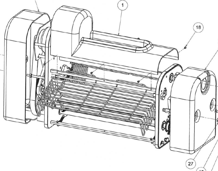 картинка Деталировка Sigma SFG500B от магазина Одежда+