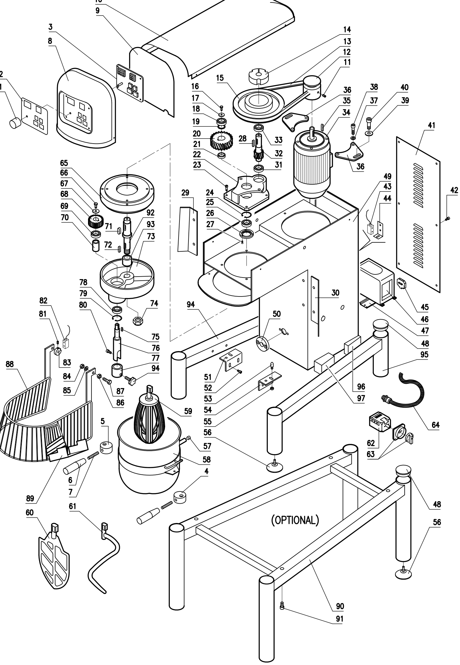 картинка Деталировка для Conti Esploso PL11 20B от магазина Одежда+