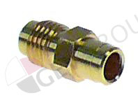 картинка Втулка клапана резьба 7/16" Д 26мм ø 10 латунь ширина зева ключа 11 № 65010900 от магазина Одежда+