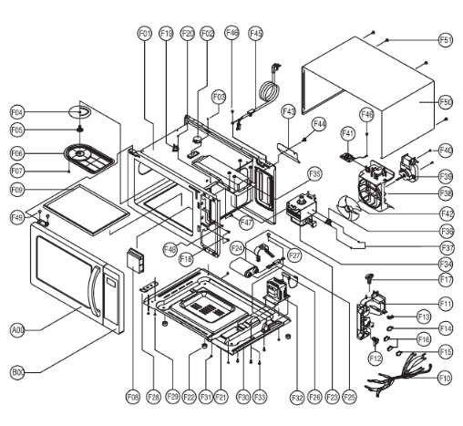 картинка Деталировка для TMW1100NE от магазина Одежда+