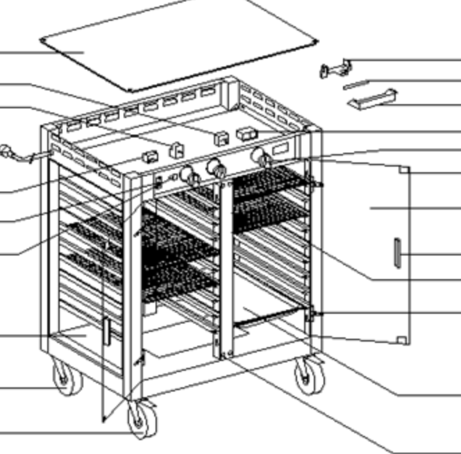 картинка Деталировка Roller Grill RE 2 DEPUIS MAI 2007 от магазина Одежда+