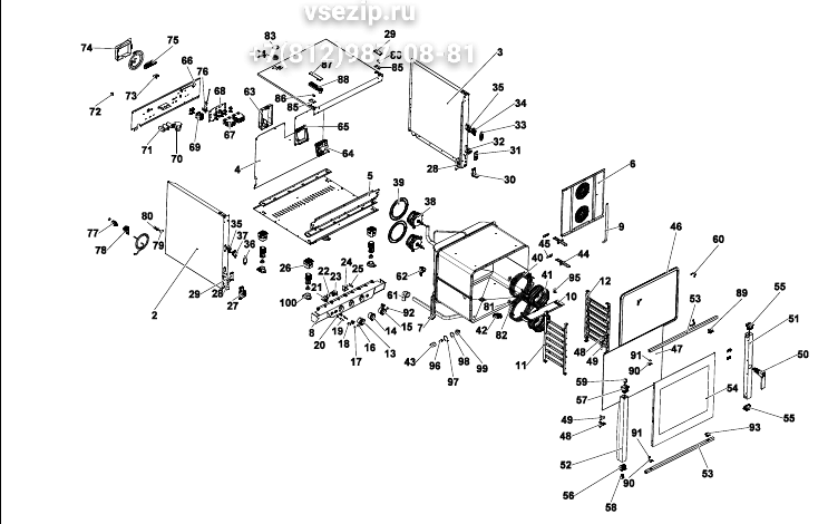 картинка Деталировка для UNOX XV593 (2) от магазина Одежда+